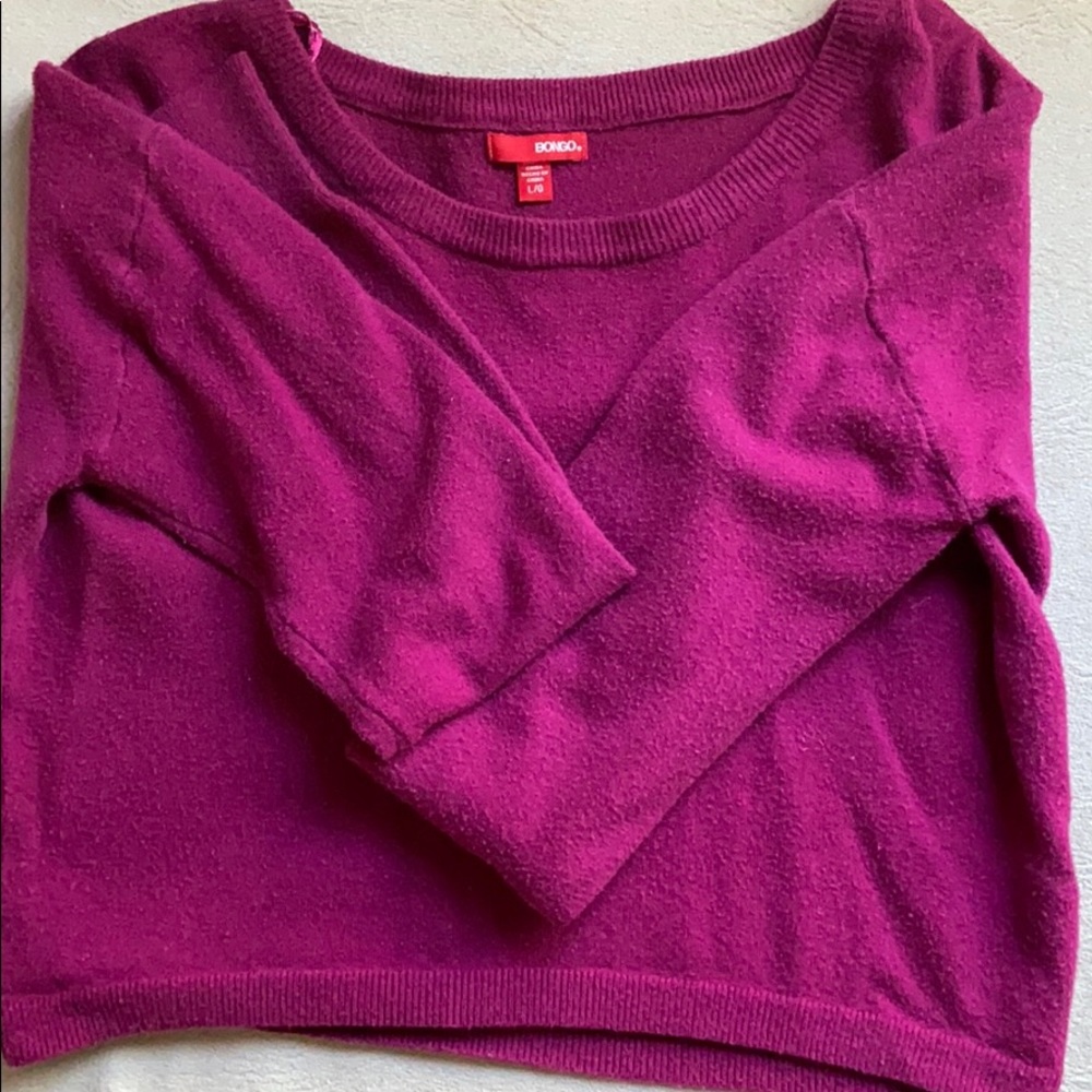 Violet sweater
